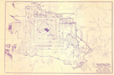 Houston Corporate Limits lines 1931 Houston Corporate Limits lines 1931