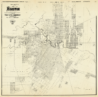 Office map of the city of Houston 1890