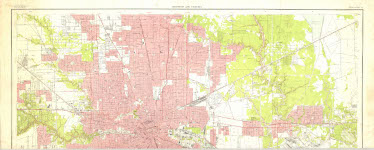 Houston Topography Upper 1955