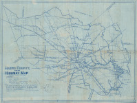 Harris Highway Map 1915